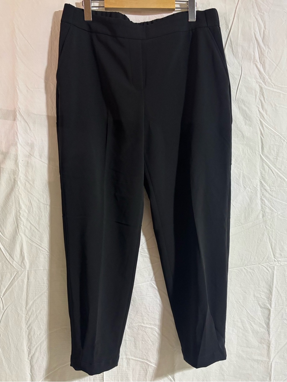 Rw&Co Classic Black Tapered Dress Pants